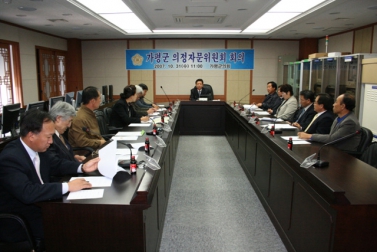 2007년 하반기 의정자문위원회 개최