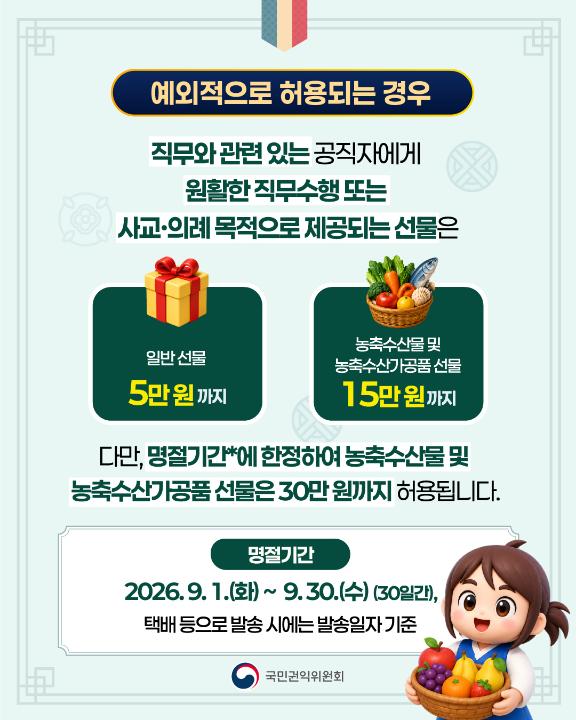 '2026년 추석 명절 청탁금지법 선물 바로알기' 게시글의 사진(4) '4.jpg'