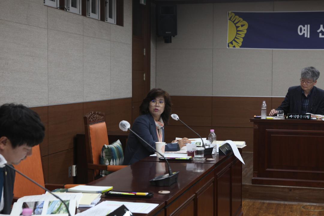 '제329회 임시회 제4차 예산결산특별위원회' 게시글의 사진(5) 'IMG_8517.JPG'