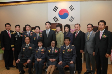 가평군의용(여성)소방대연합회장 이취임식