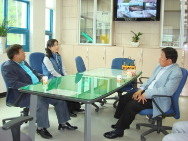 가평군 재활용 선별장 방문 및 격려