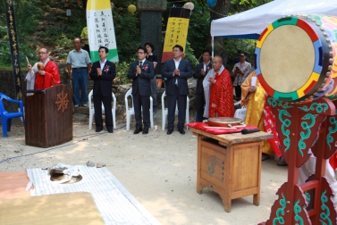 충담 대종사 열반 14주년 영산추모제