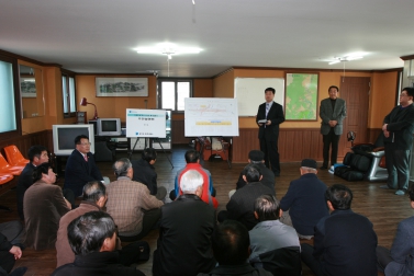 지방도 387호선 신상교 재가설공사 주민설명회