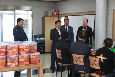 민주평통 김장행사