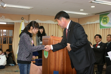 조종초등학교 졸업식