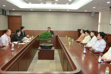 썬힐아파트 입주자대표자와의 면담