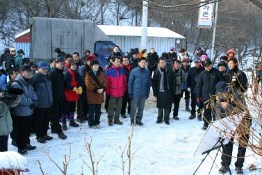 경기도지사 북면 명지산 \" 강씨봉 자연휴양림\" 현장 점검 동행