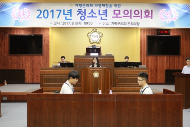 2017년 청소년 모의회의