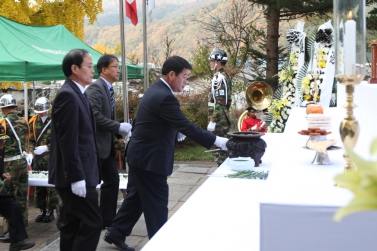 2012 6.25전사자 유해발굴 개토식