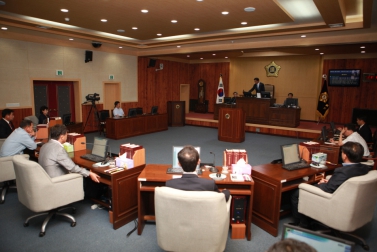제218회 가평군의회 정례회 개회