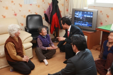 어르신 신년인사