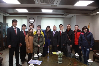 가평청년회의소 및 대만청년회의소 가평군의회 방문