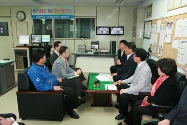 철도공사 광역수송처 열차계획부장 청평역 방문 면담