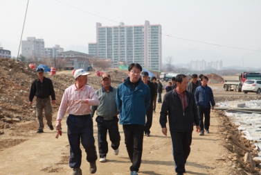 달전리 민원현장(4대강 살리기 사업)