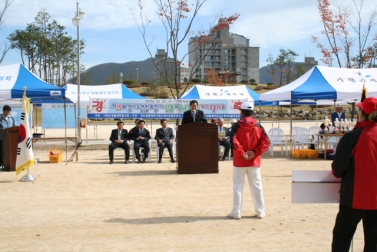 제15회 경기도연합회장기 생활체육 동부권 게이트볼 대회 격려 