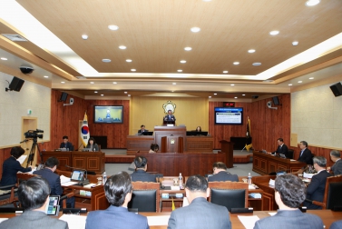 제278회 가평군의회 임시회 개회