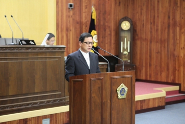 제190회 가평군의회 임시회 개회