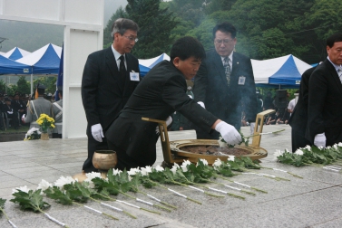 제60주년 용문산전투 전승기념행사