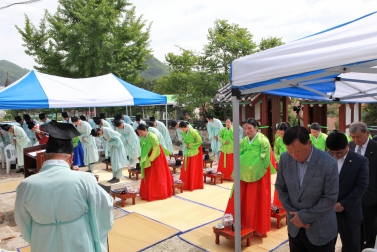 가평향교 명륜당 47회 전통 성년식