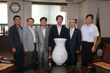 경기동부상공회의소 회장 접견