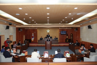 제201회 가평군의회 제1차 정례회 폐회
