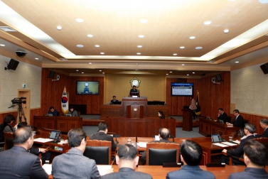 제277회 가평군의회 임시회 폐회