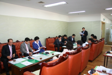 서울특별시 중랑구의회 내무위원회 위원 방문 행사