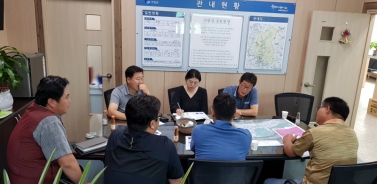 현리 침수피해상황 및 처리방안 보고
