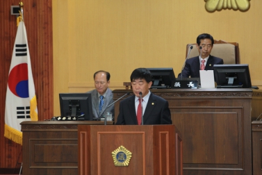 제211회 가평군의회 임시회 개회