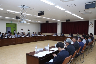 경기동부지역 종합발전계획 수립관련 시군 현안 간담회