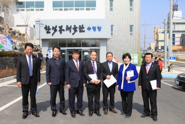 가평군의회 의원 한석봉 체육관 현장방문