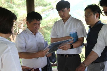 북면사무소 목동근린생태숲 설명회