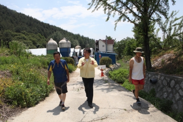 가뭄피해 축산농가 고충 챙겨