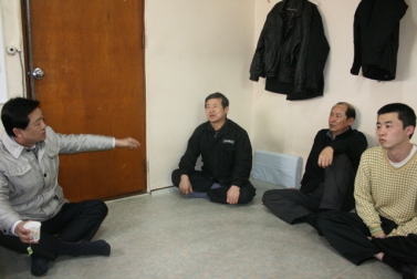 산불전문예방 진화대 대기소 방문 및 근무자 격려