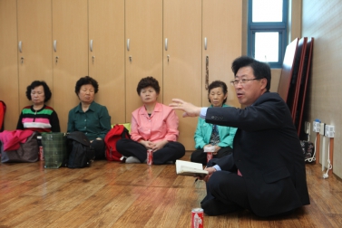 자원순환센터 근무자와 간담회