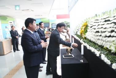 세월호합동분향소 조문