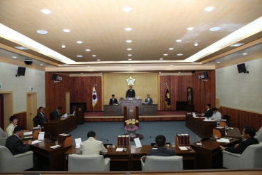 제187회 임시회 폐회