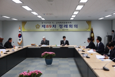 경기동부권 시군의장협의회 제89차 정례회의