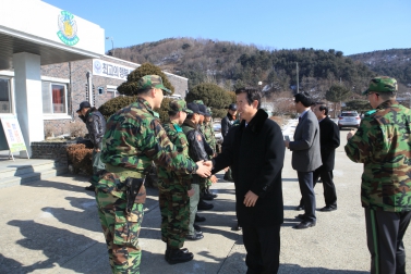 설날 군경 소방대 위문4