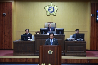 제197회 가평군의회 임시회 개회