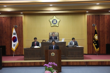 제186회 임시회 폐회