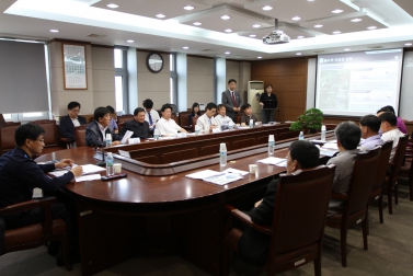 북한강수상수포츠체험지구 및 뱃길조성 사업타당성용역 최종보고회