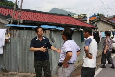수해피해지역 현장점검