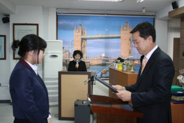 가평중학교 졸업식