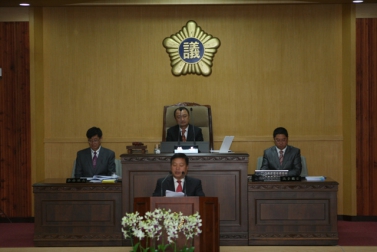 제191회 가평군의회 임시회 폐회  