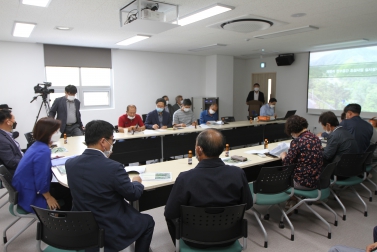 제령리 친수공간 조성사업 주민설명회